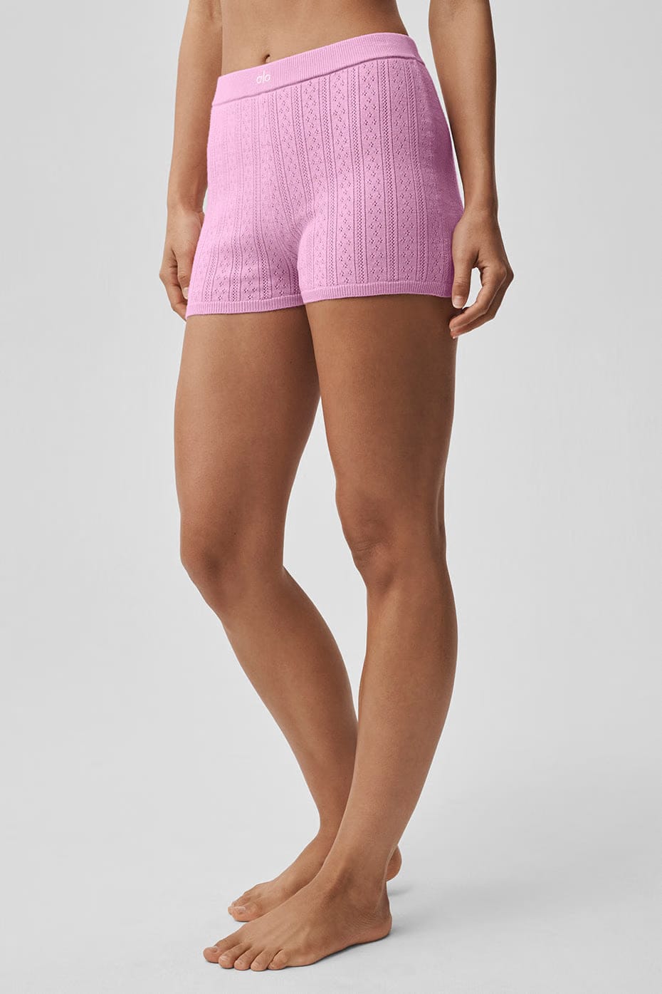 Pointelle Sweater Be Mine Hot Short