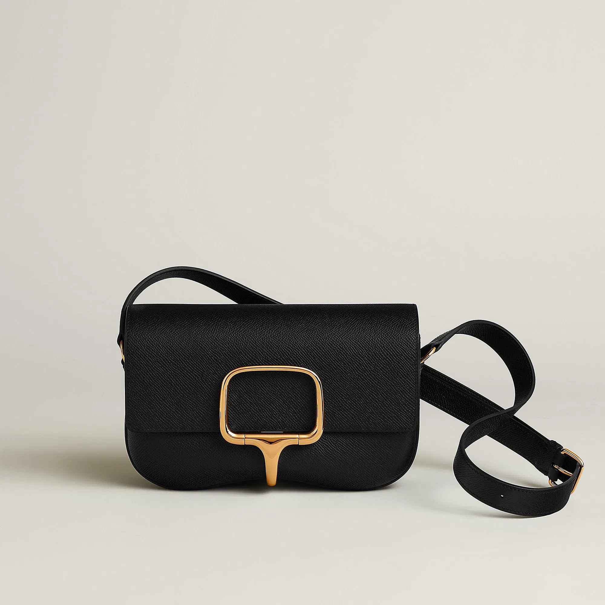 Hermes Herms Della Cavalleria Elan Bag Gold
