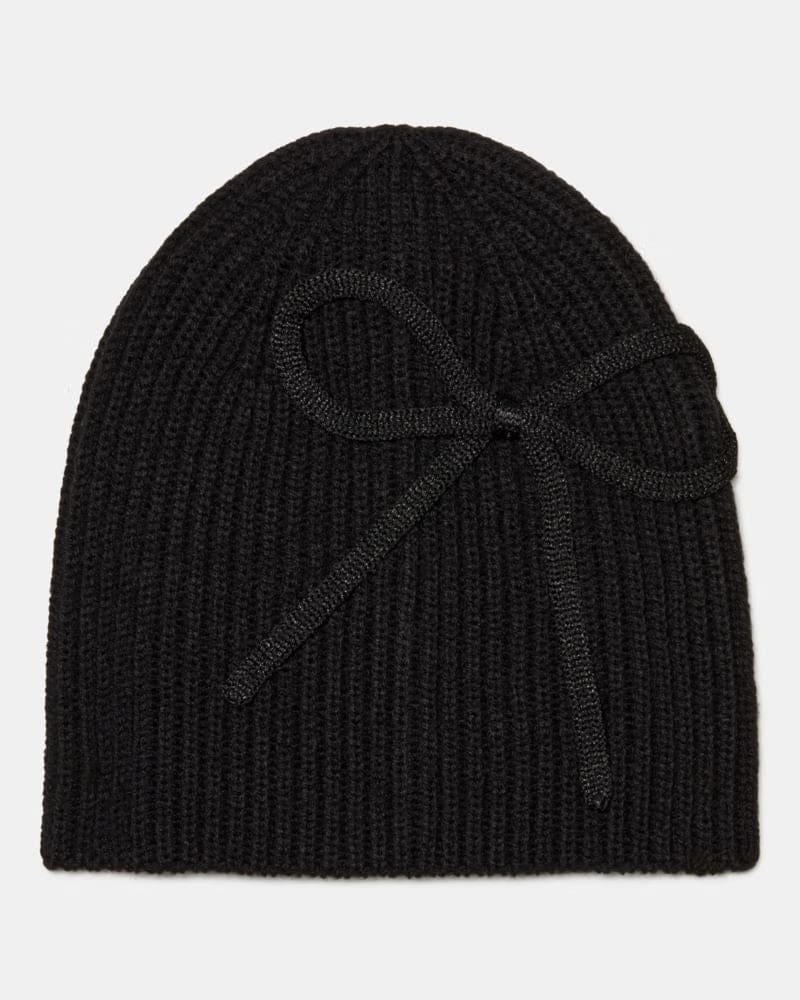 Bow Applique Beanie