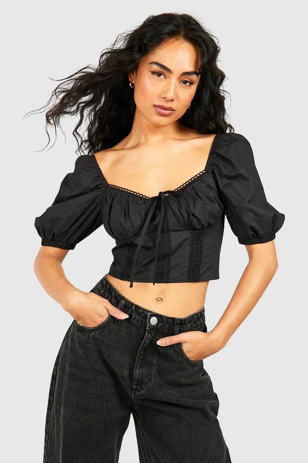 Cotton Corset Top