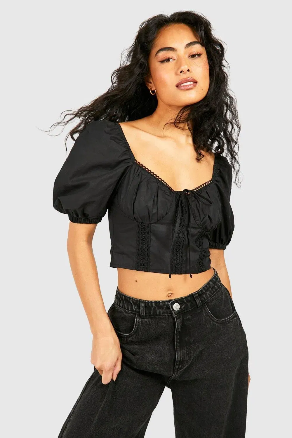 Cotton Corset Top