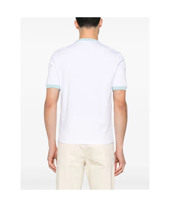 Jacquemus White Logo Print Short Sleeve T-Shirt