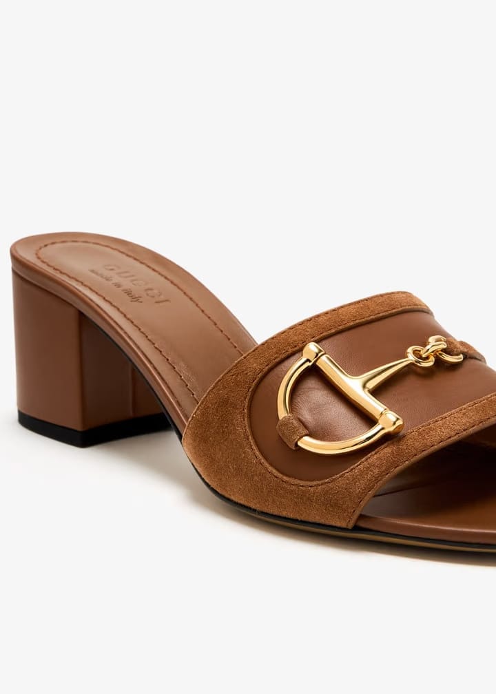 Gucci Horsebit slide sandals