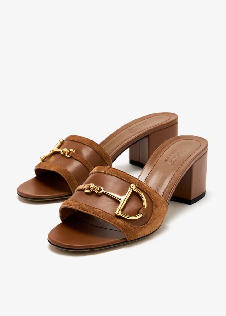 Gucci Horsebit slide sandals