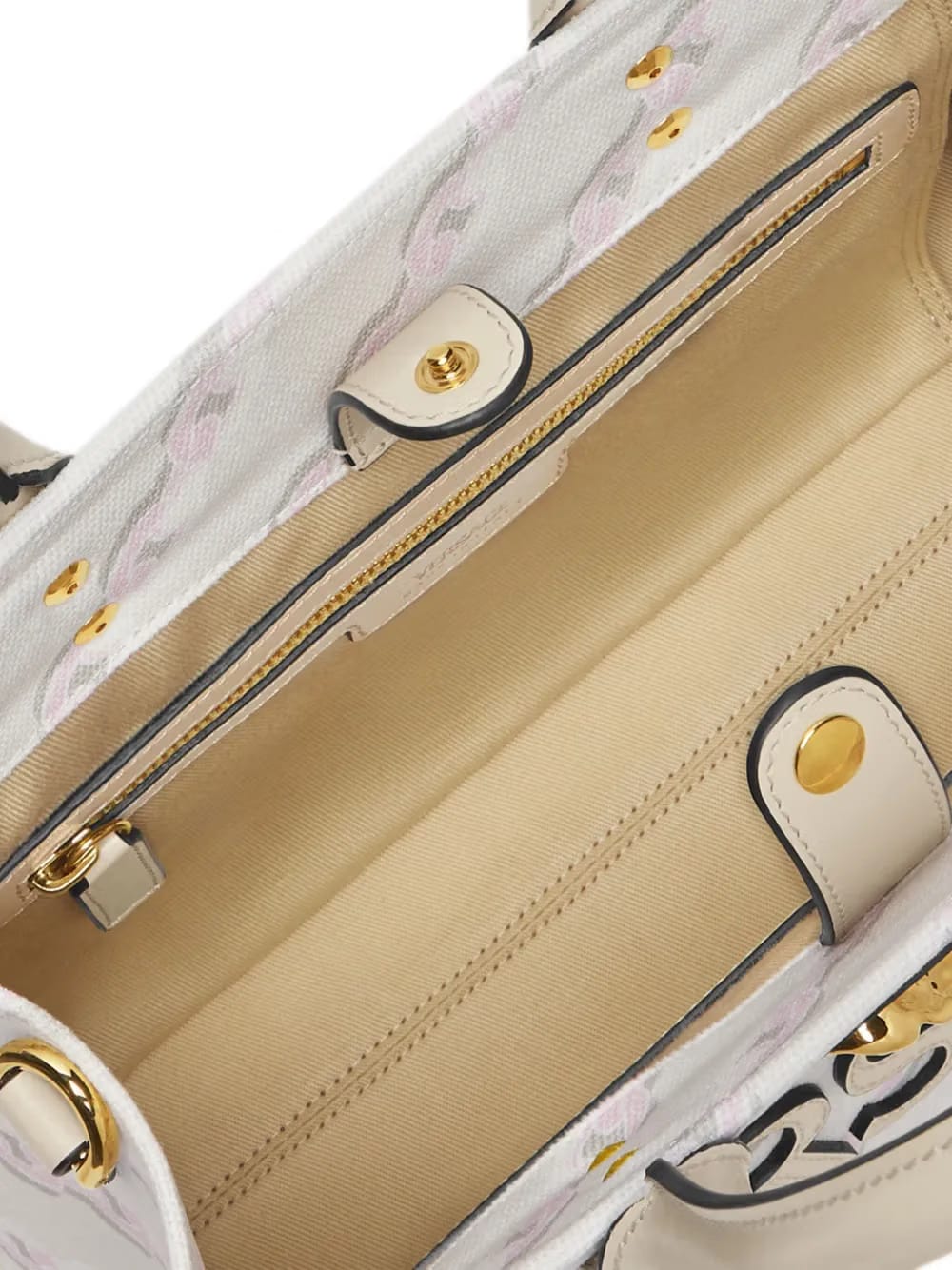 small Chain Stripes La Medusa tote bag