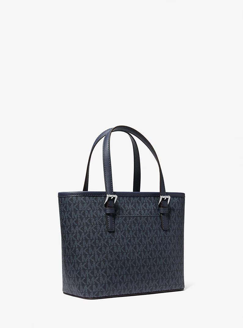 Jet Set Travel Extra-Small Logo Top-Zip Tote Bag
