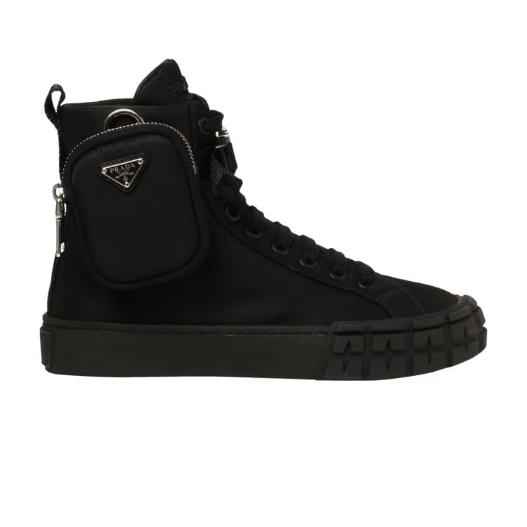 Prada Wmns Wheel Re-Nylon High 'Black'
