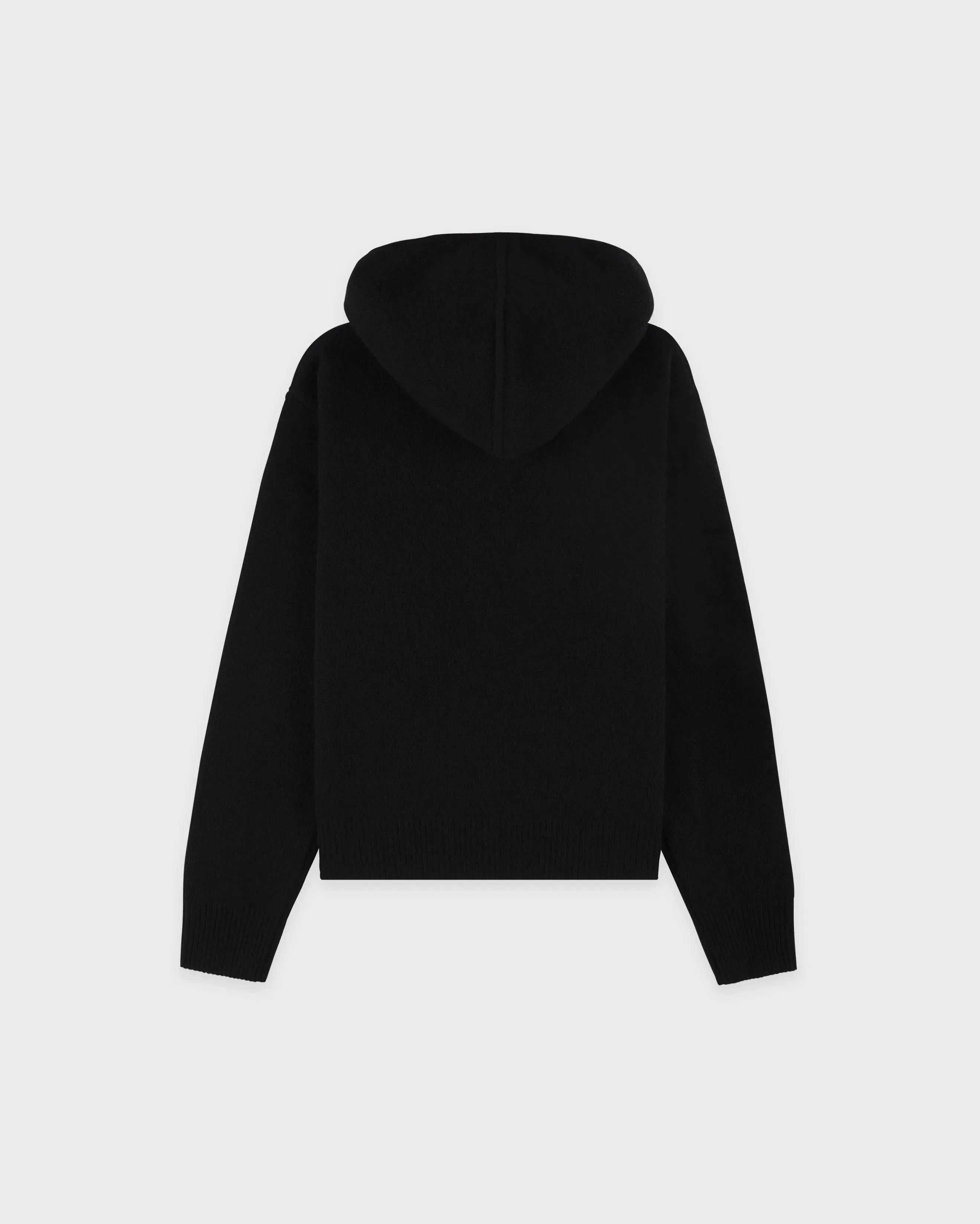 SRC Cashmere Hoodie - Black/White