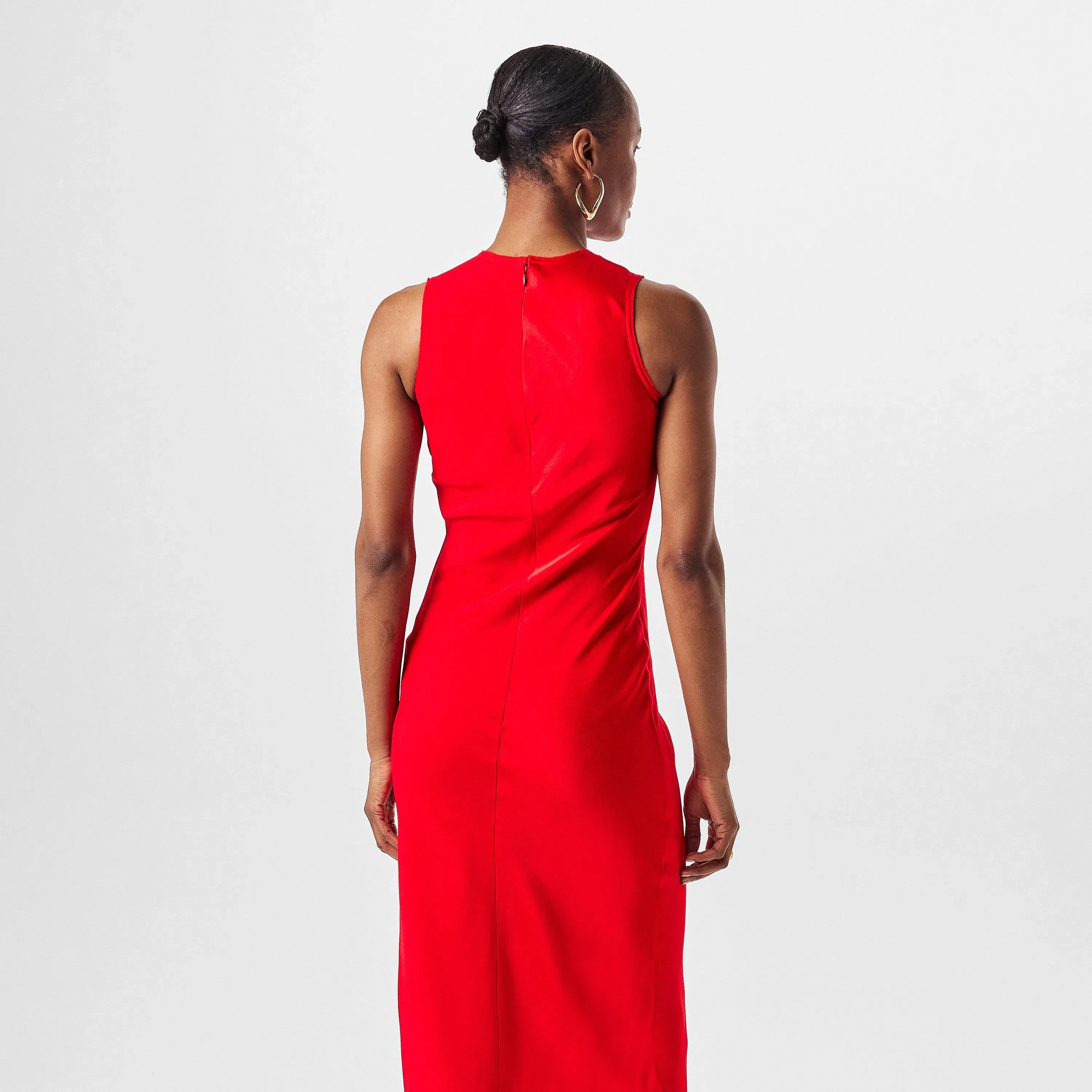 Long Fluid Maxi Dress