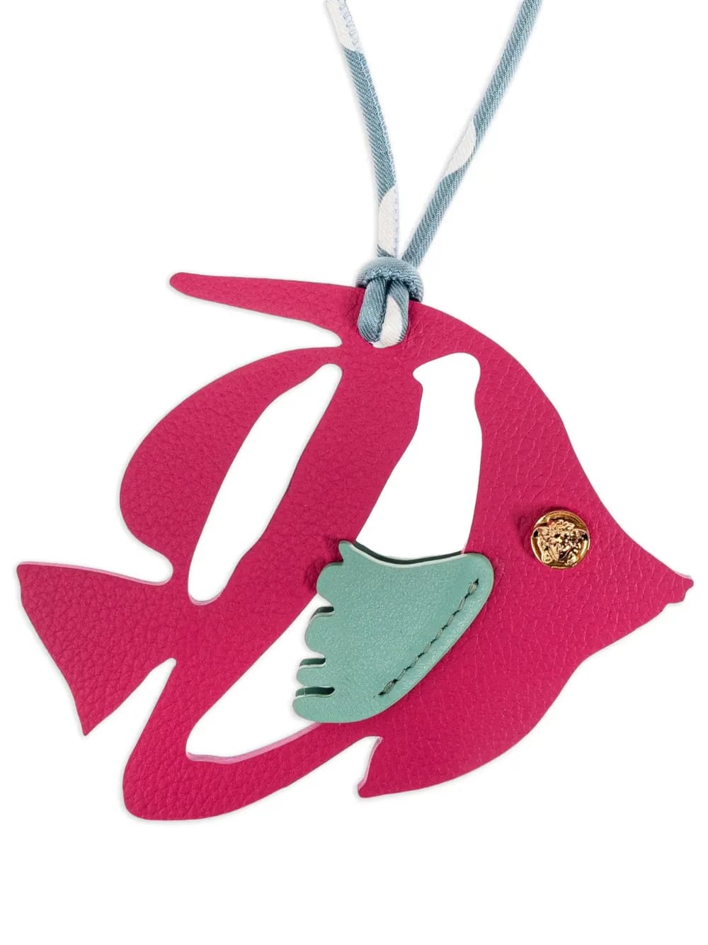 The shape of a fish charm