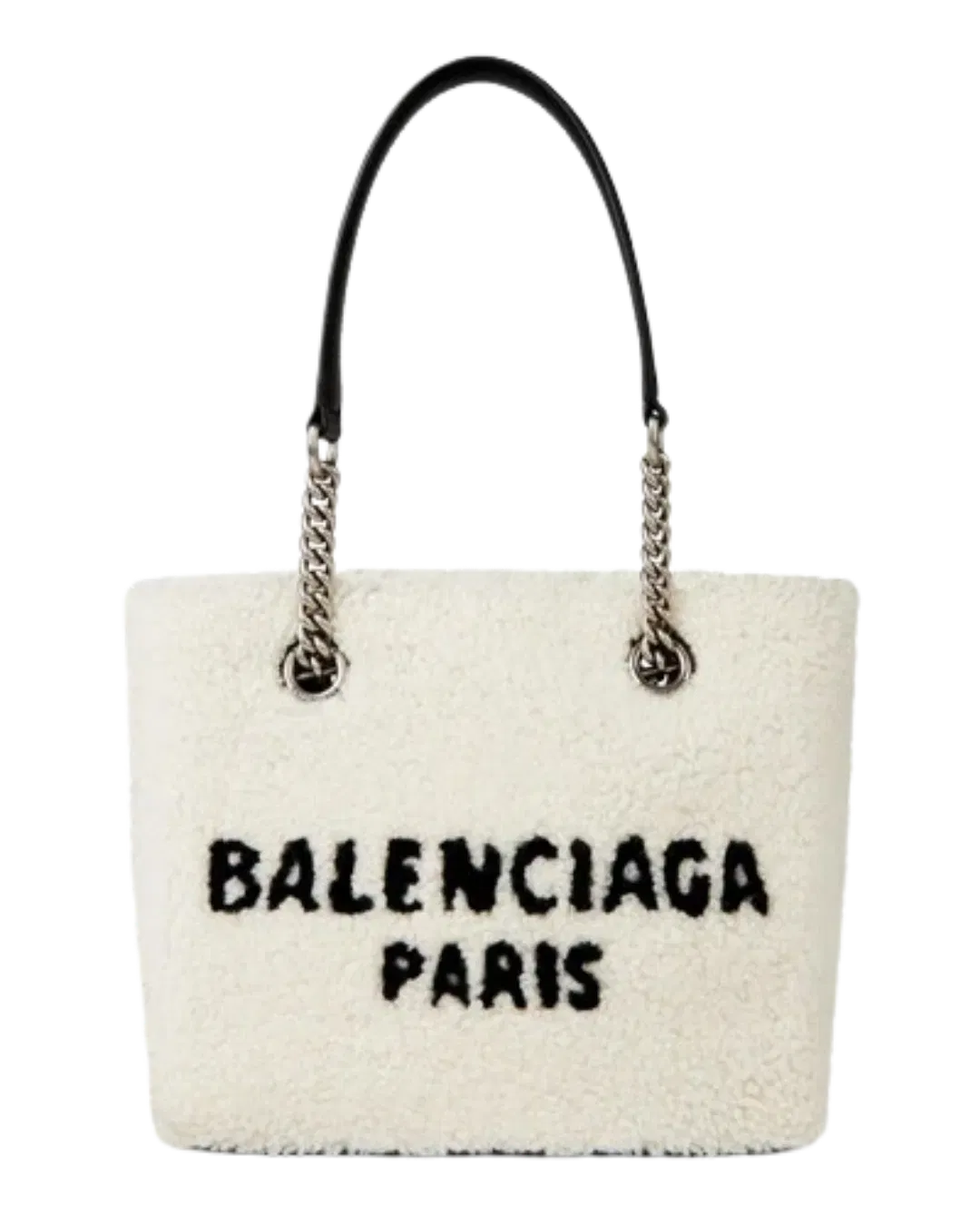 Shearling Duty-Free Tote Bag