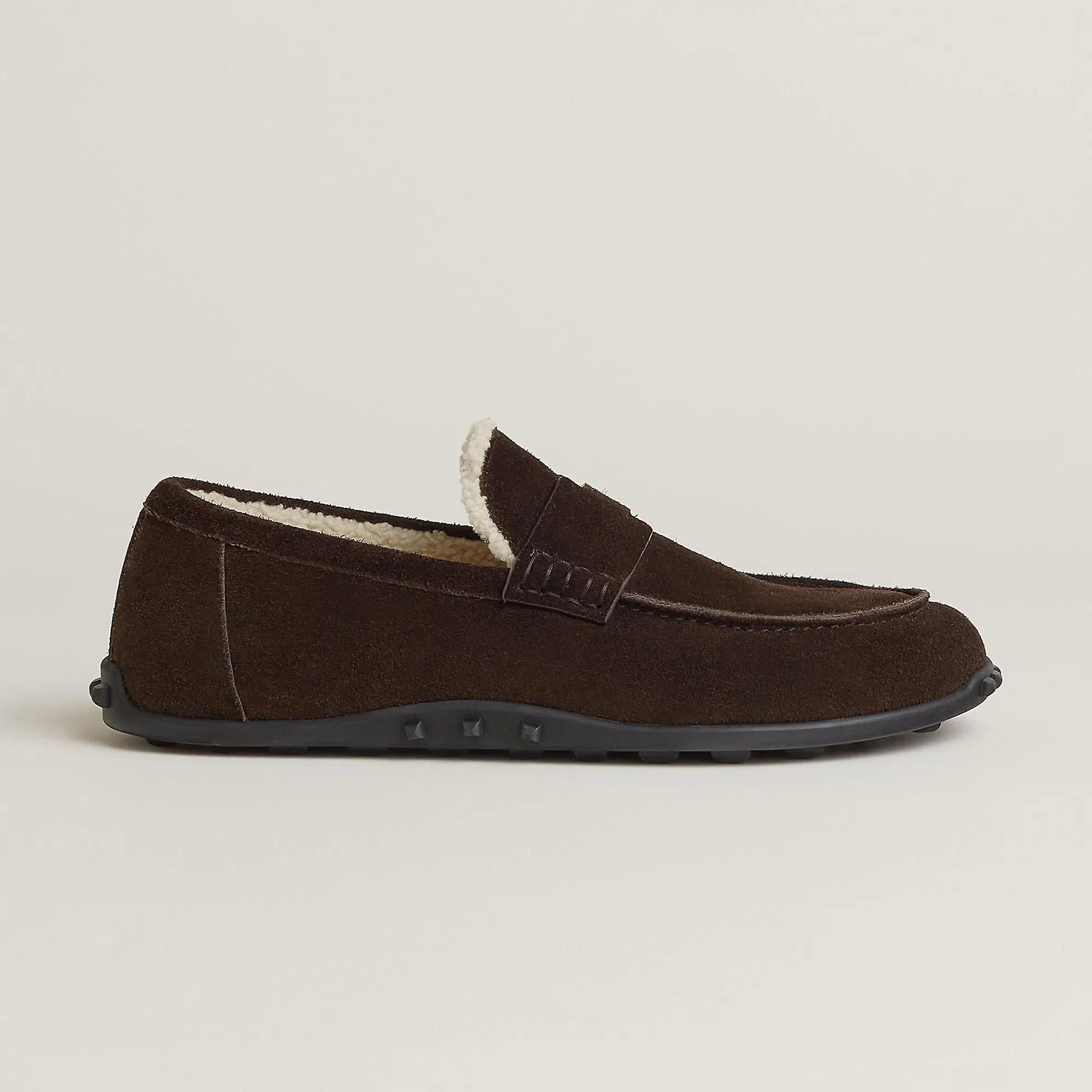 Hermes Lazy Loafer Noir