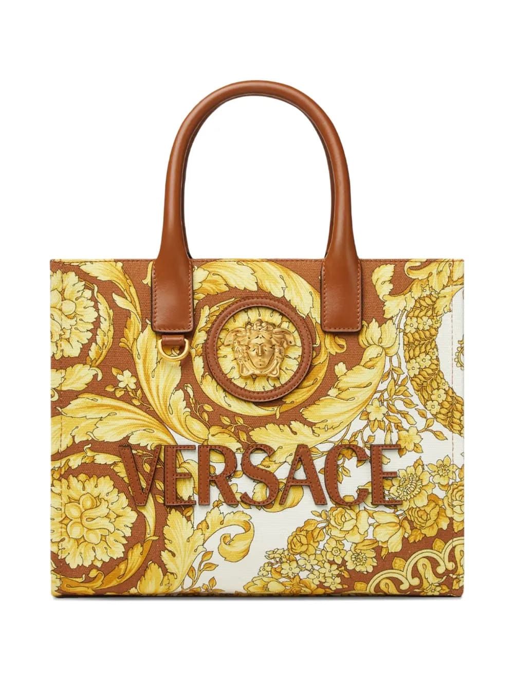 Barocco La Medusa cotton tote bag