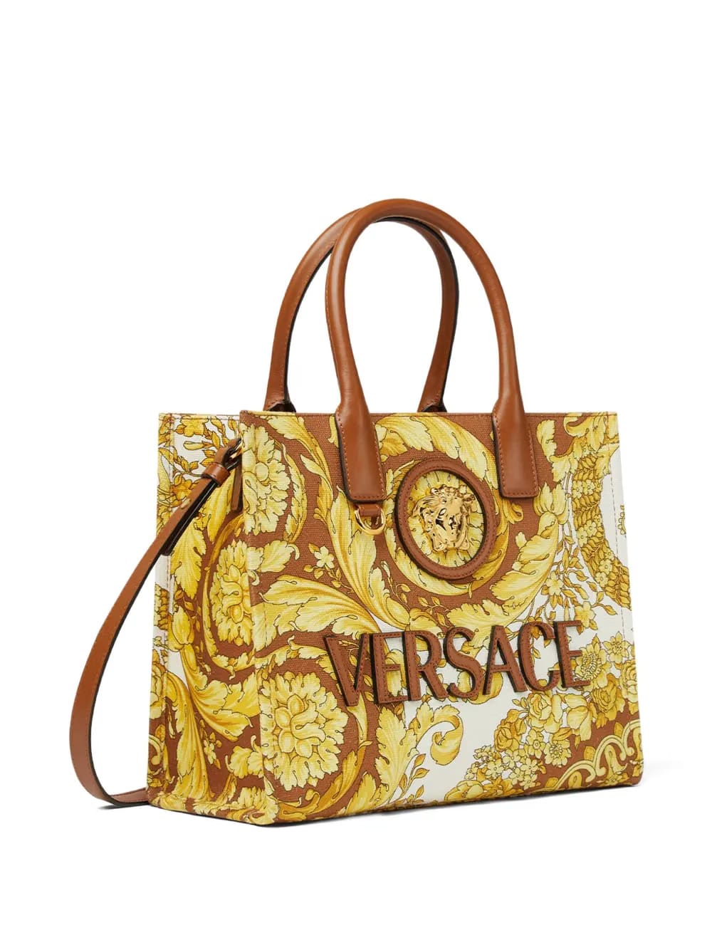 Barocco La Medusa cotton tote bag