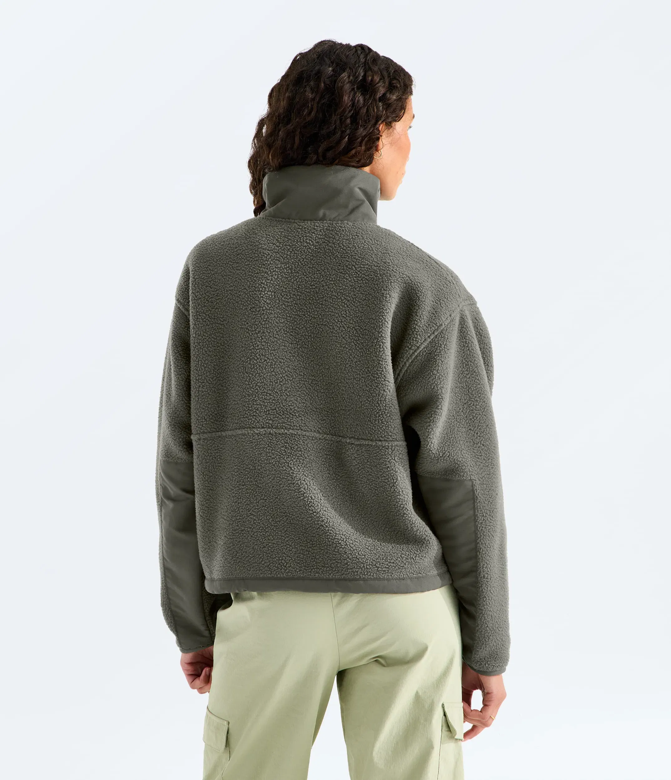 The North Face Women’s Yumiori Off Peak ½-Zip Jacket New Taupe Green