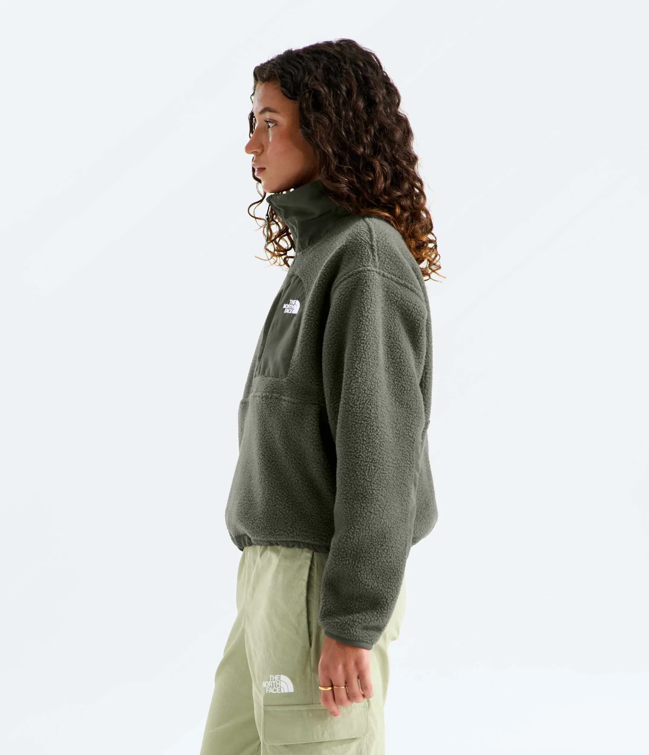 The North Face Women’s Yumiori Off Peak ½-Zip Jacket New Taupe Green
