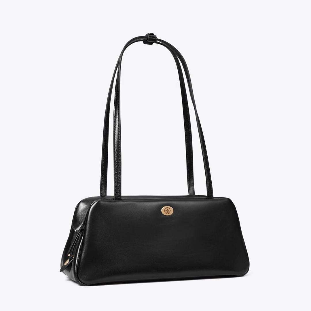Tory Burch Robinson Satchel Black