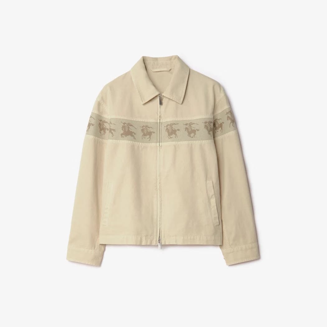 Galloping Knight Cotton Canvas Jacket