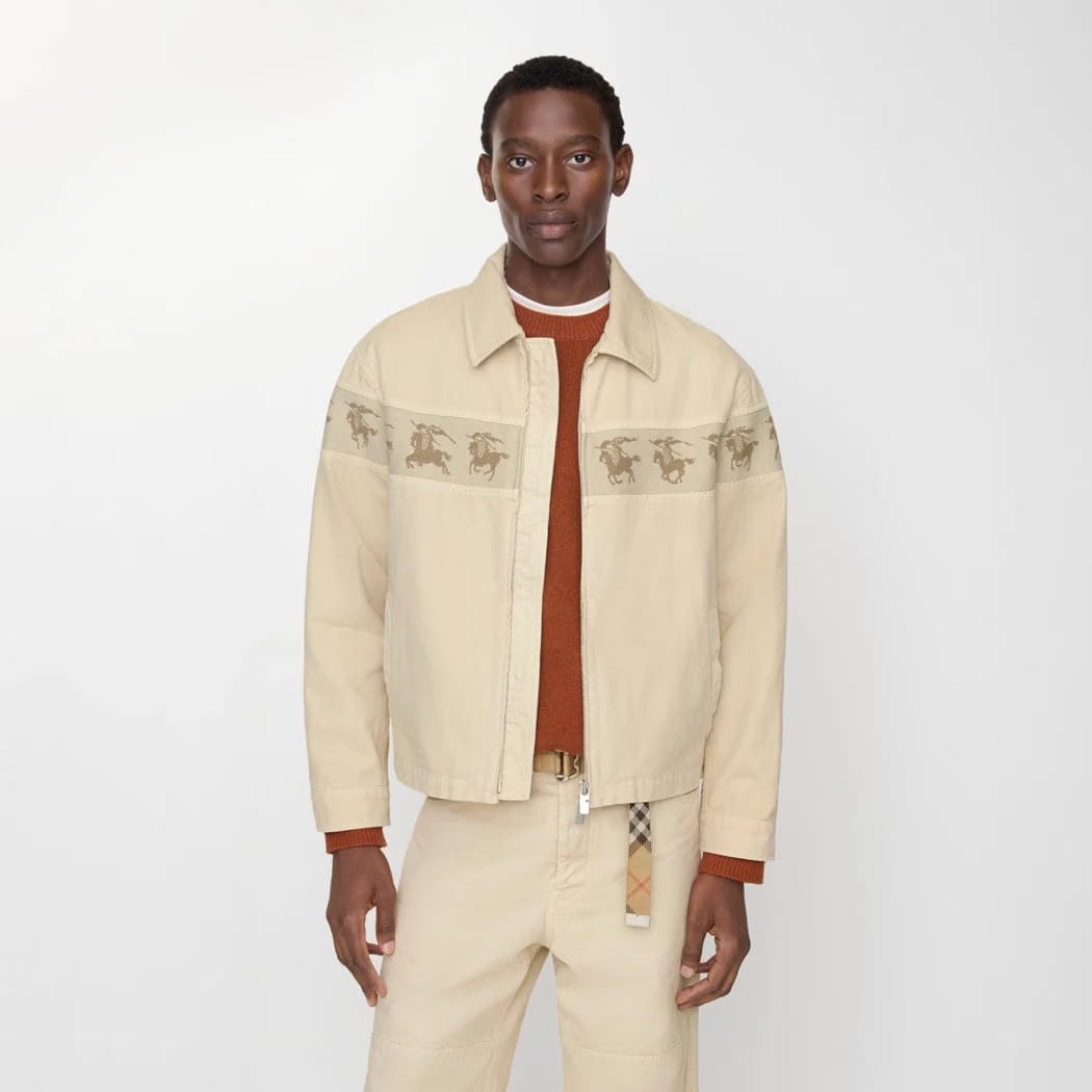 Galloping Knight Cotton Canvas Jacket