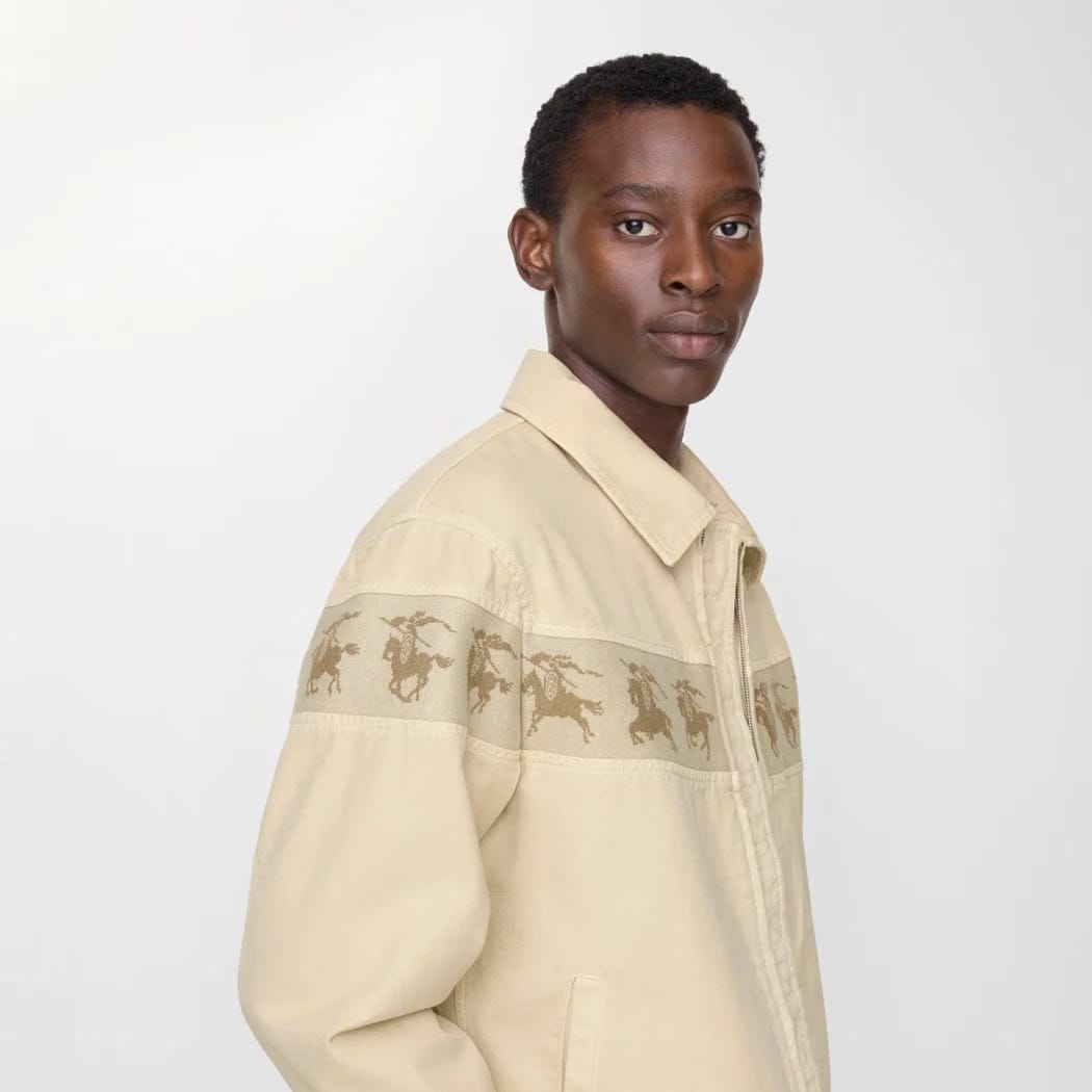 Galloping Knight Cotton Canvas Jacket