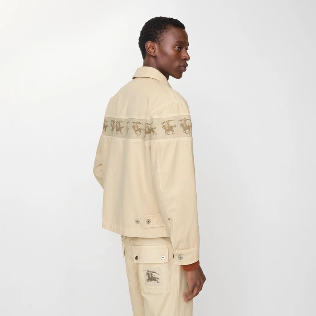 Galloping Knight Cotton Canvas Jacket