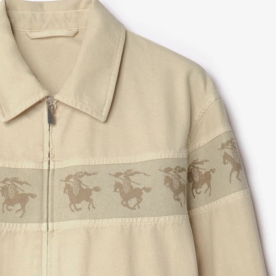 Galloping Knight Cotton Canvas Jacket