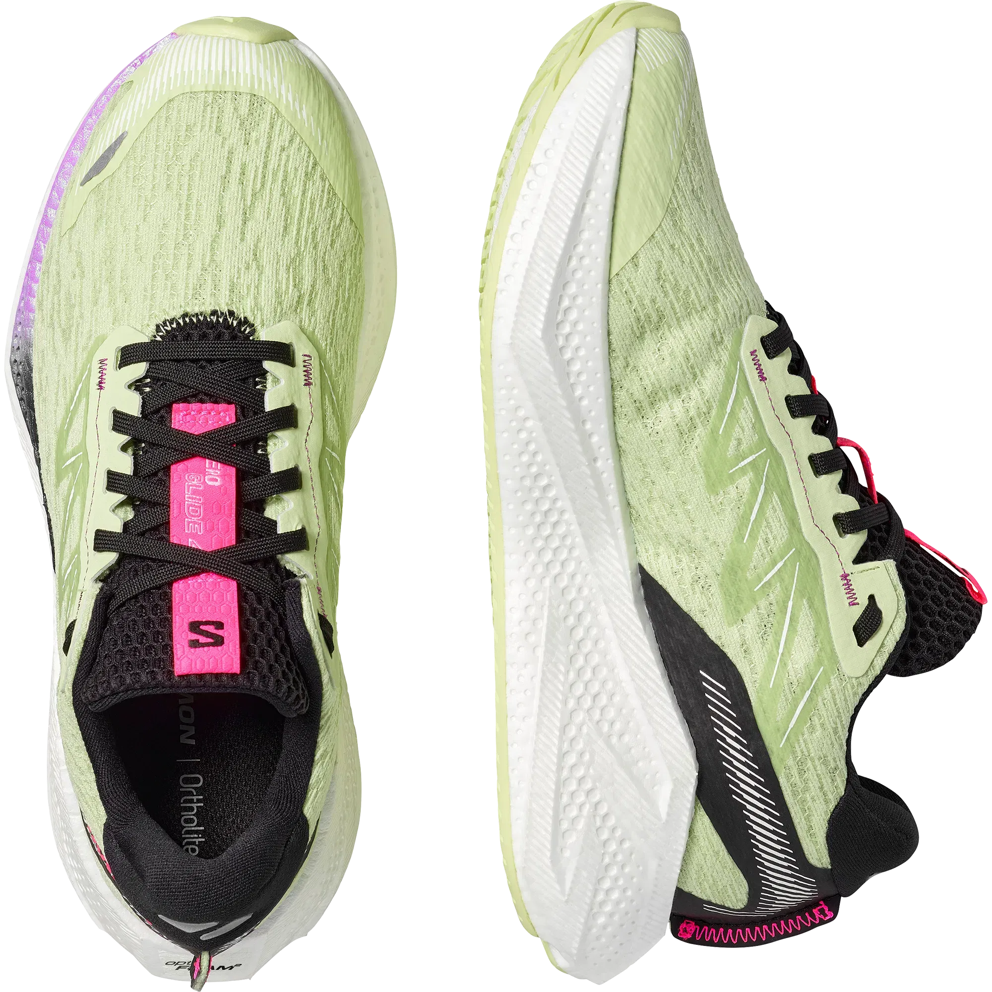 Salomon Aero Glide 4 Road Running Shoes Womens Butterfly