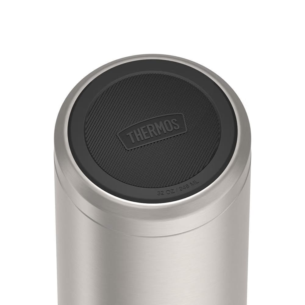 Thermos 32oz Icon Water Bottle With Screw Top Matte Stainless Steel