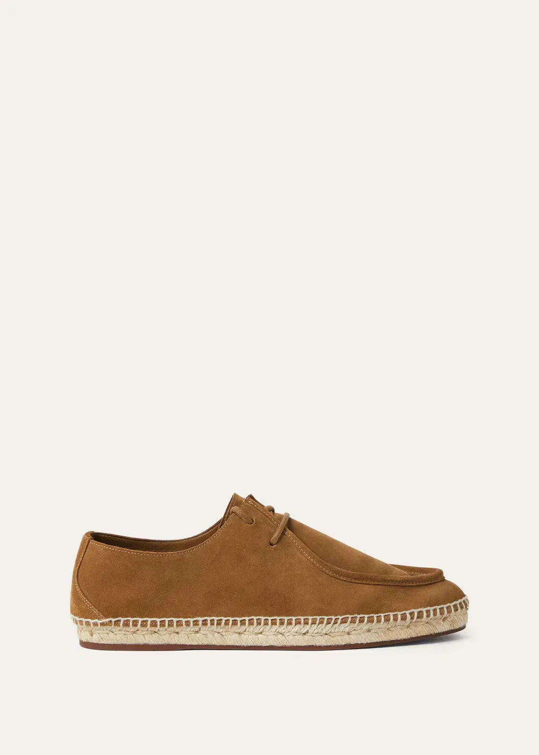 LoroPiana George Walk Espadrille Light Sand Dune