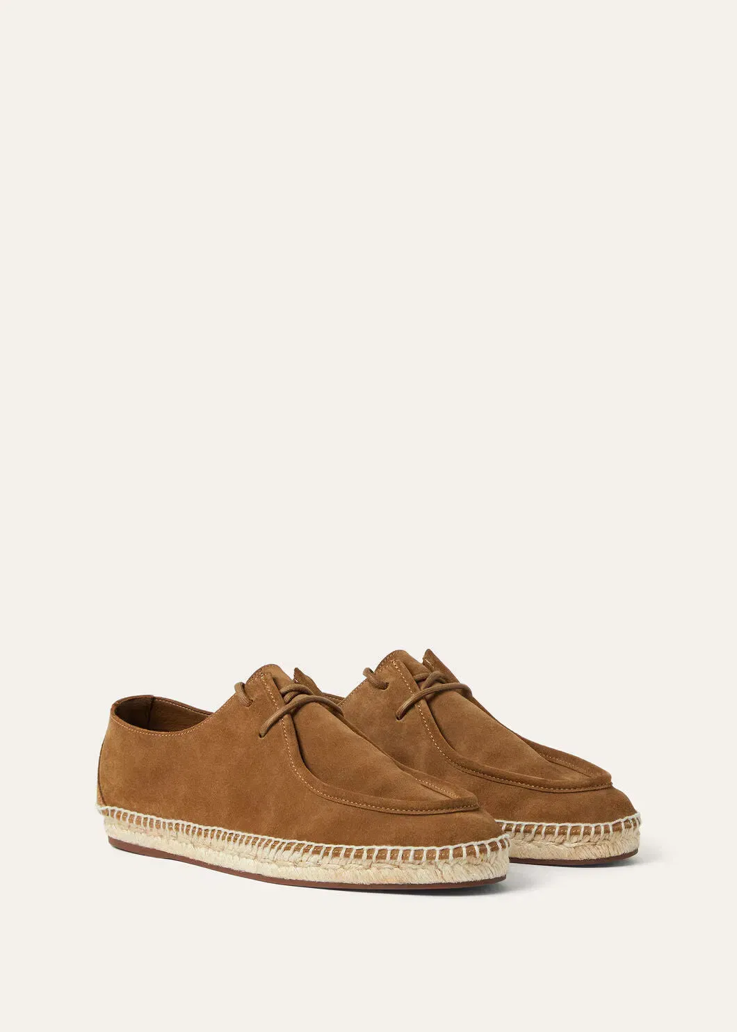 LoroPiana George Walk Espadrille Light Sand Dune