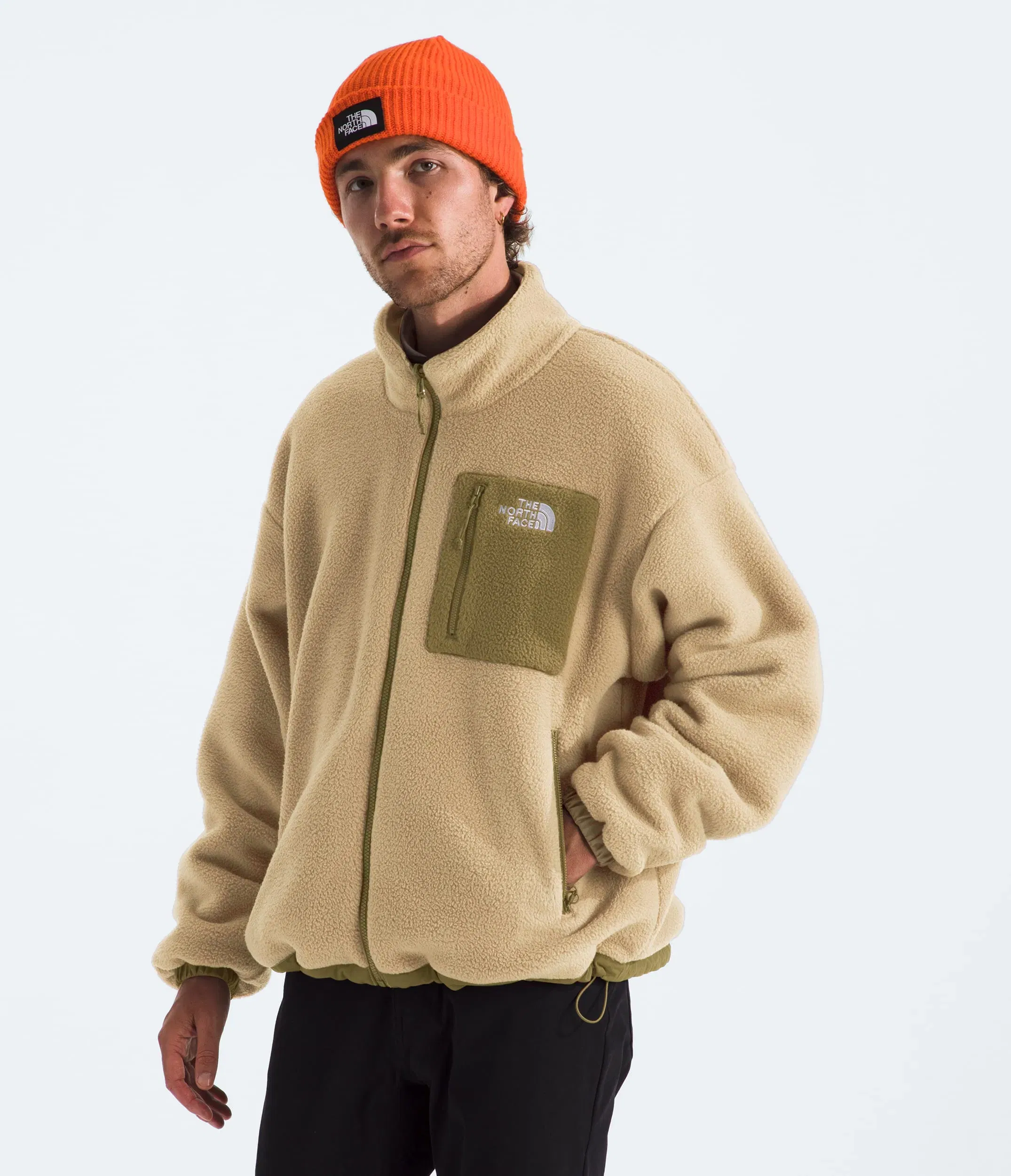 The North Face Men’s Yumiori Reversible Jacket Cedar-Khaki Stone