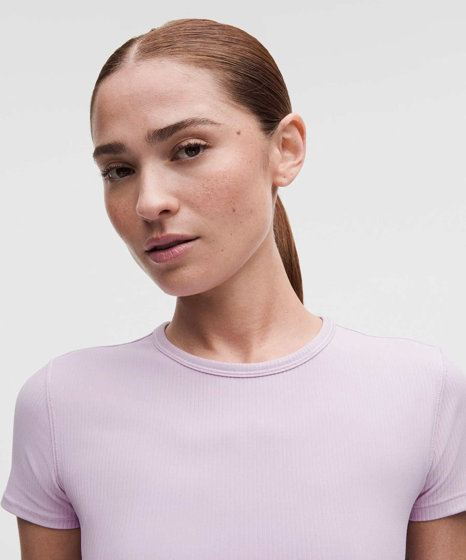 Lululemon Women's All It Takes Ribbed Keyhole Short-Sleeve Shirt