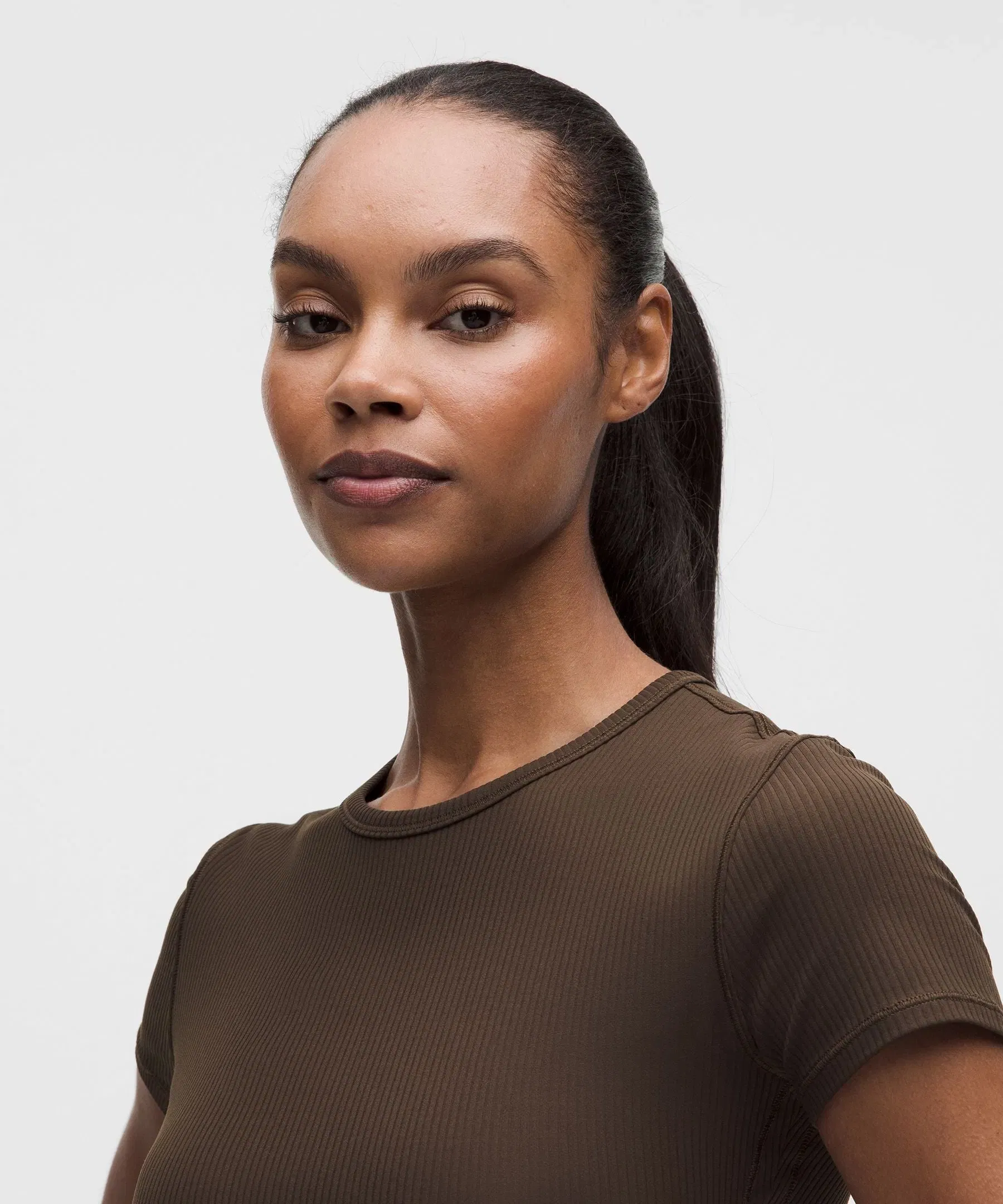 Lululemon Women's All It Takes Ribbed Keyhole Short-Sleeve Shirt