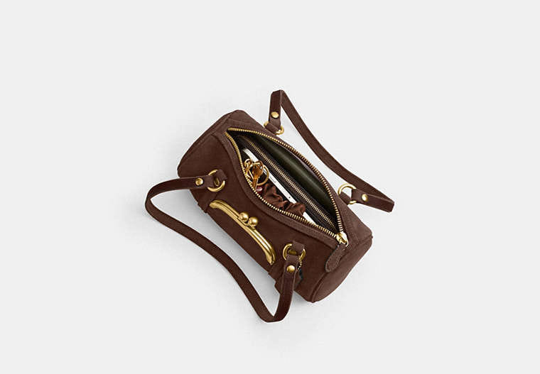 Kisslock Barrel Bag 28