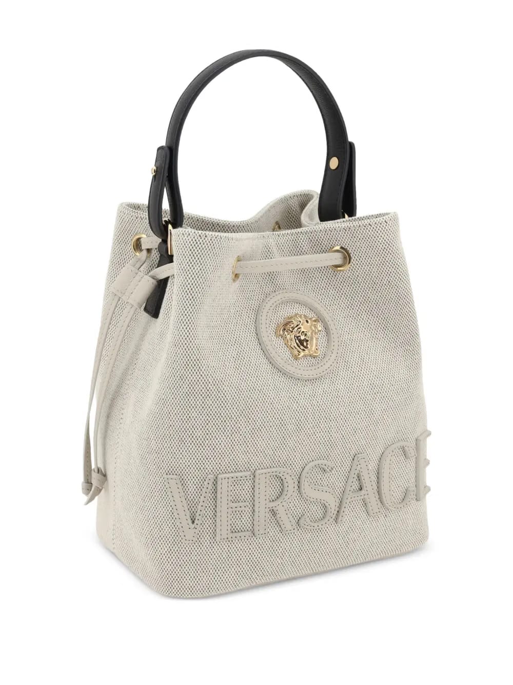 La Medusa canvas bucket bag