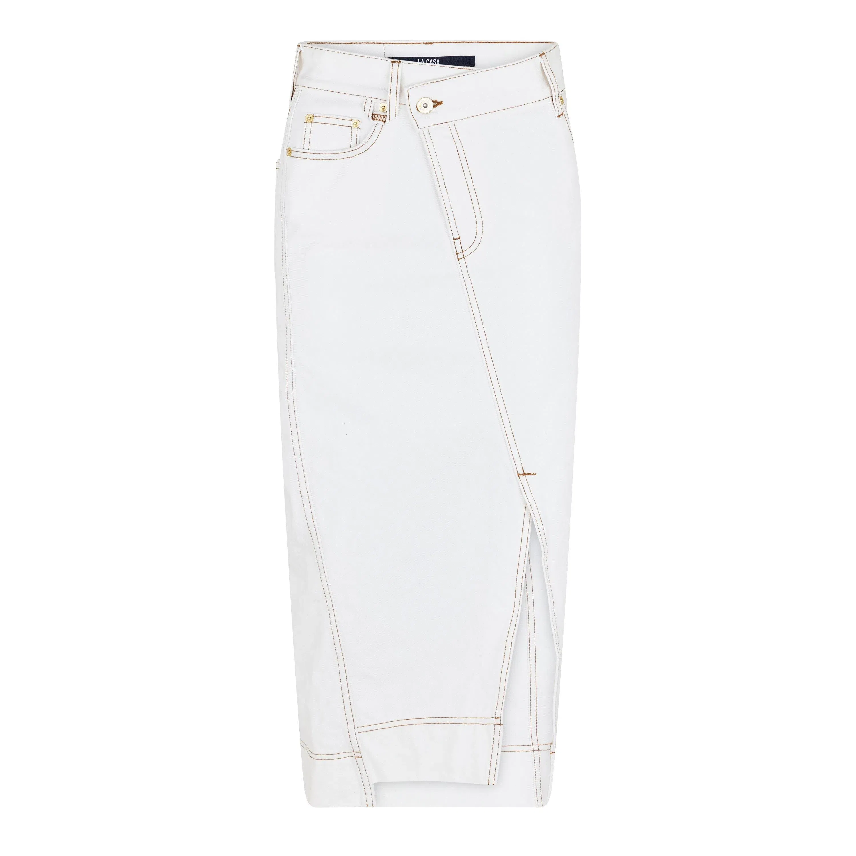 La Jupe De-Nimes Midi Skirt