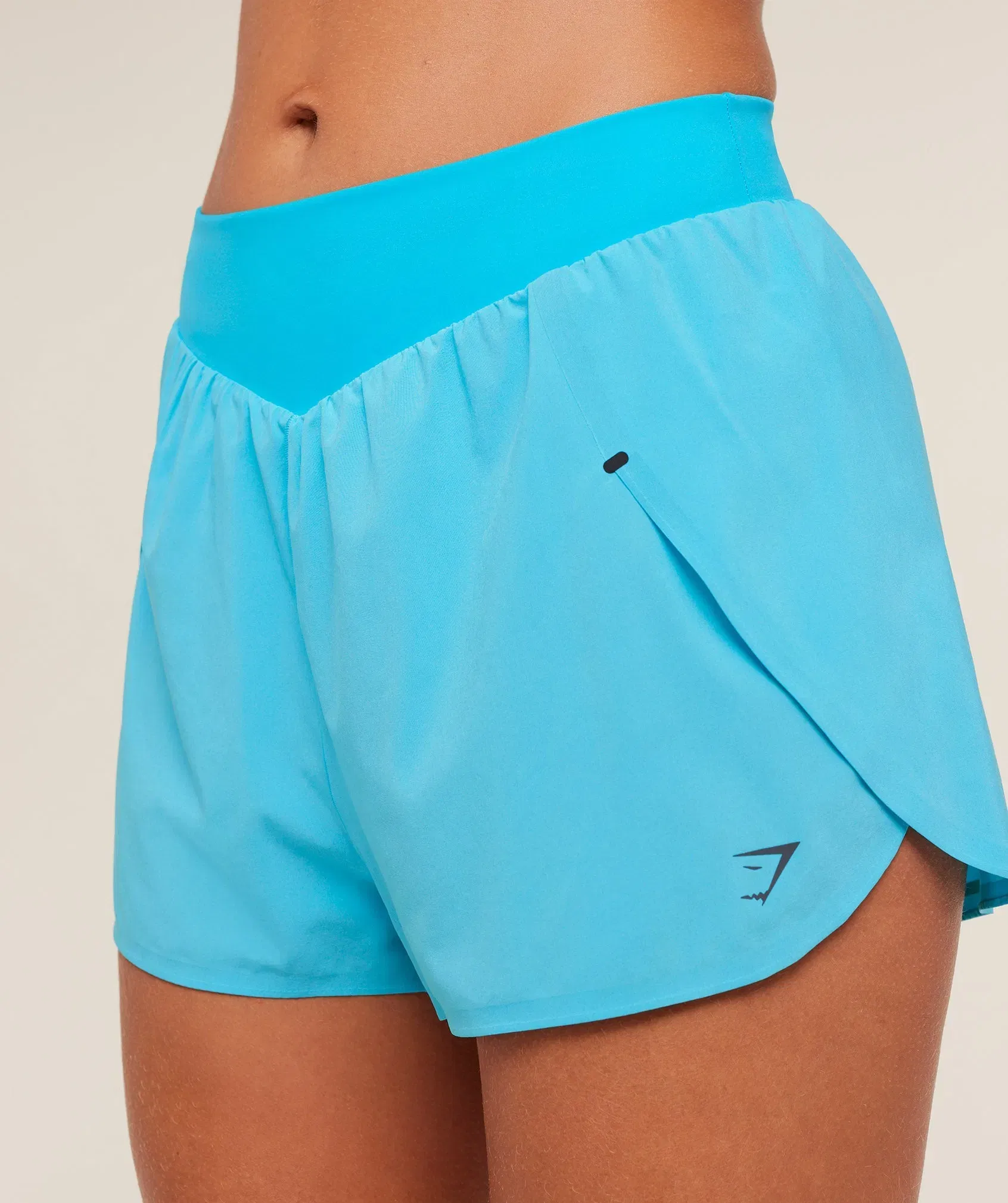 Gymshark Running Elite 4" Loose Fit Shorts - Brand Blue