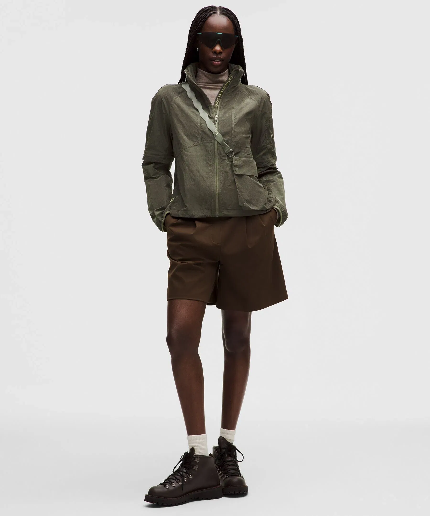 Lululemon Convertible Ripstop Hiking Jacket