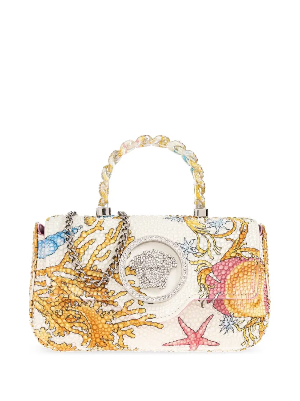 La Medusa embellished sea-life cross body bag