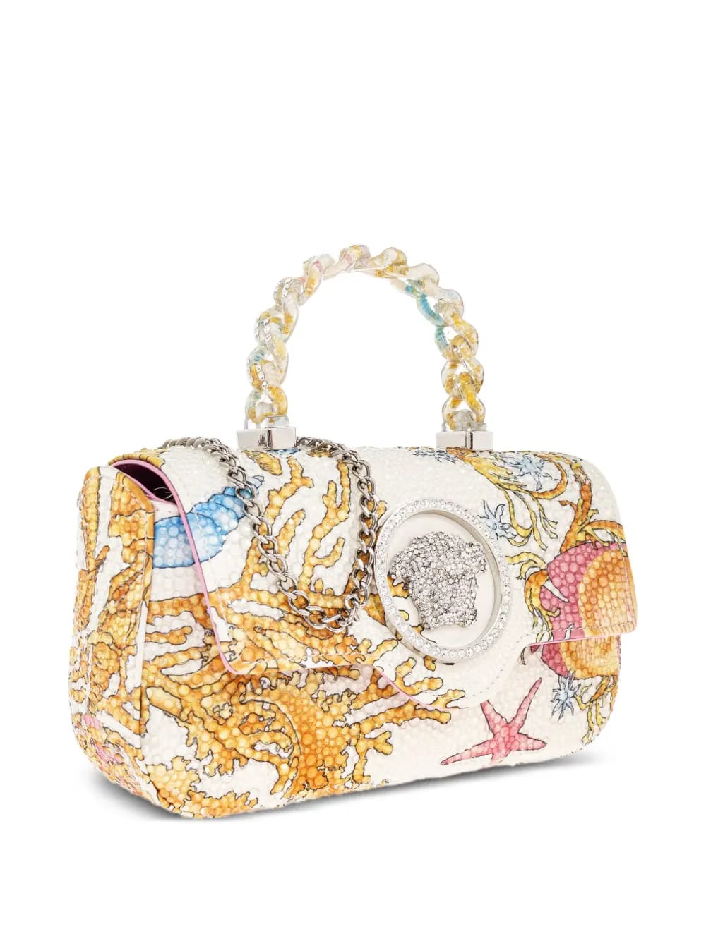 La Medusa embellished sea-life cross body bag