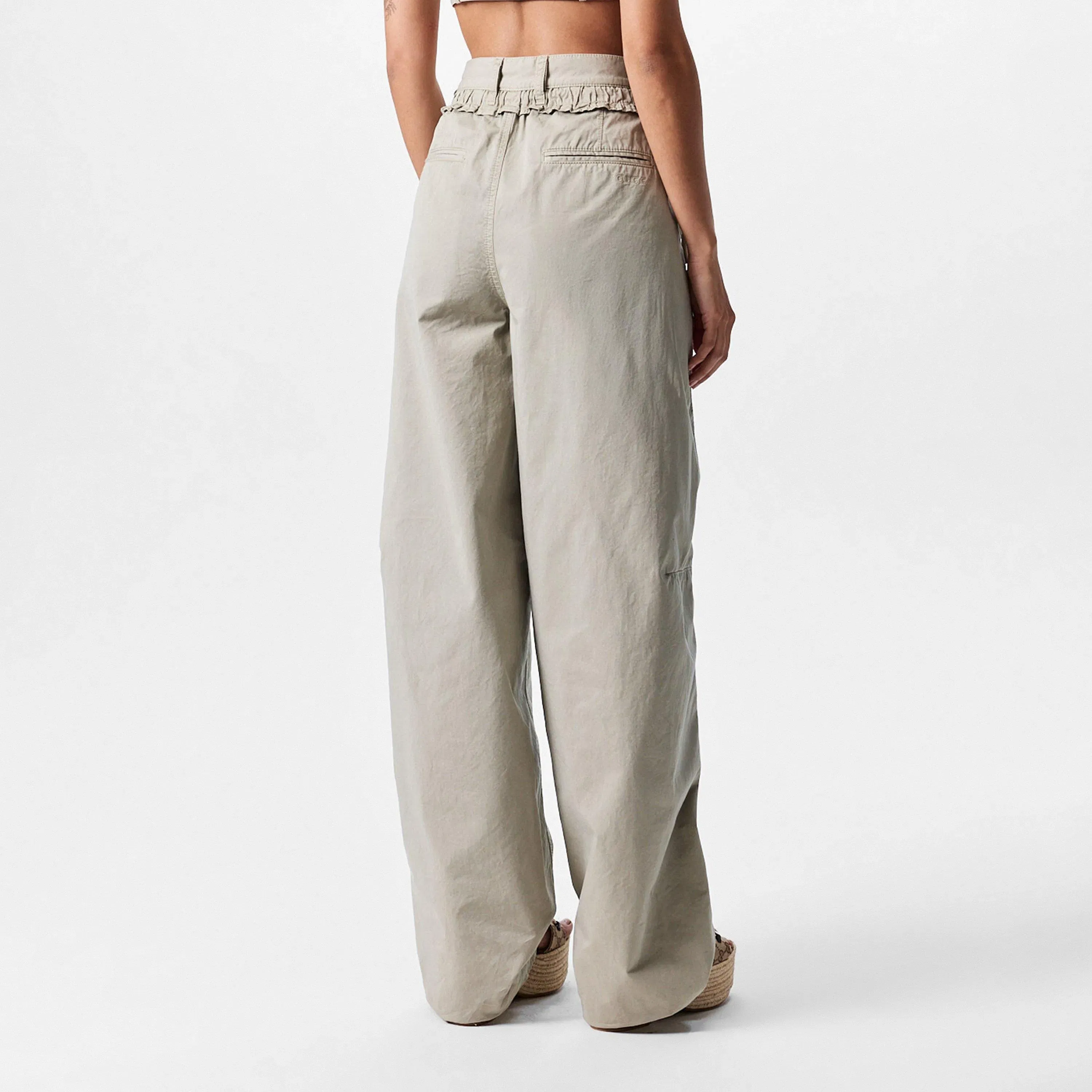 Straight Leg Trousers