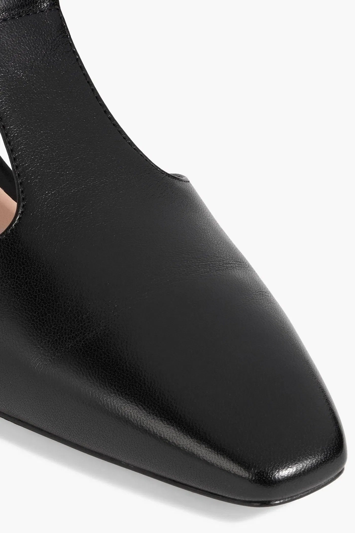 Bally Symira Leather Mary Jane Pumps Black Women's