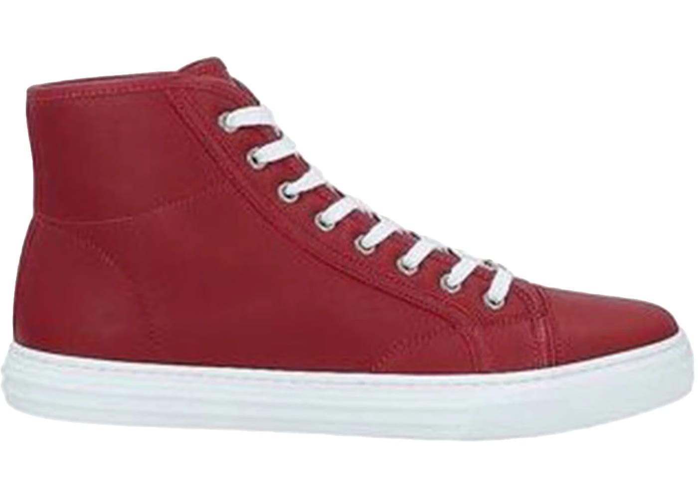 Gucci Leather High Red White