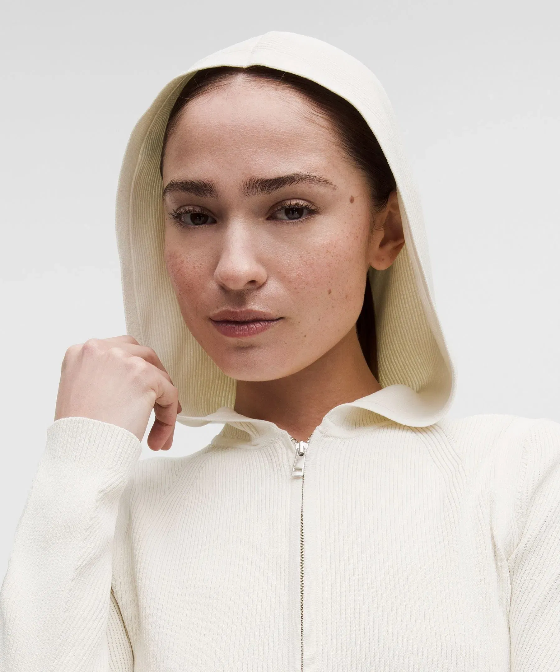 Lululemon Structured Knit Zip-Up Hoodie
