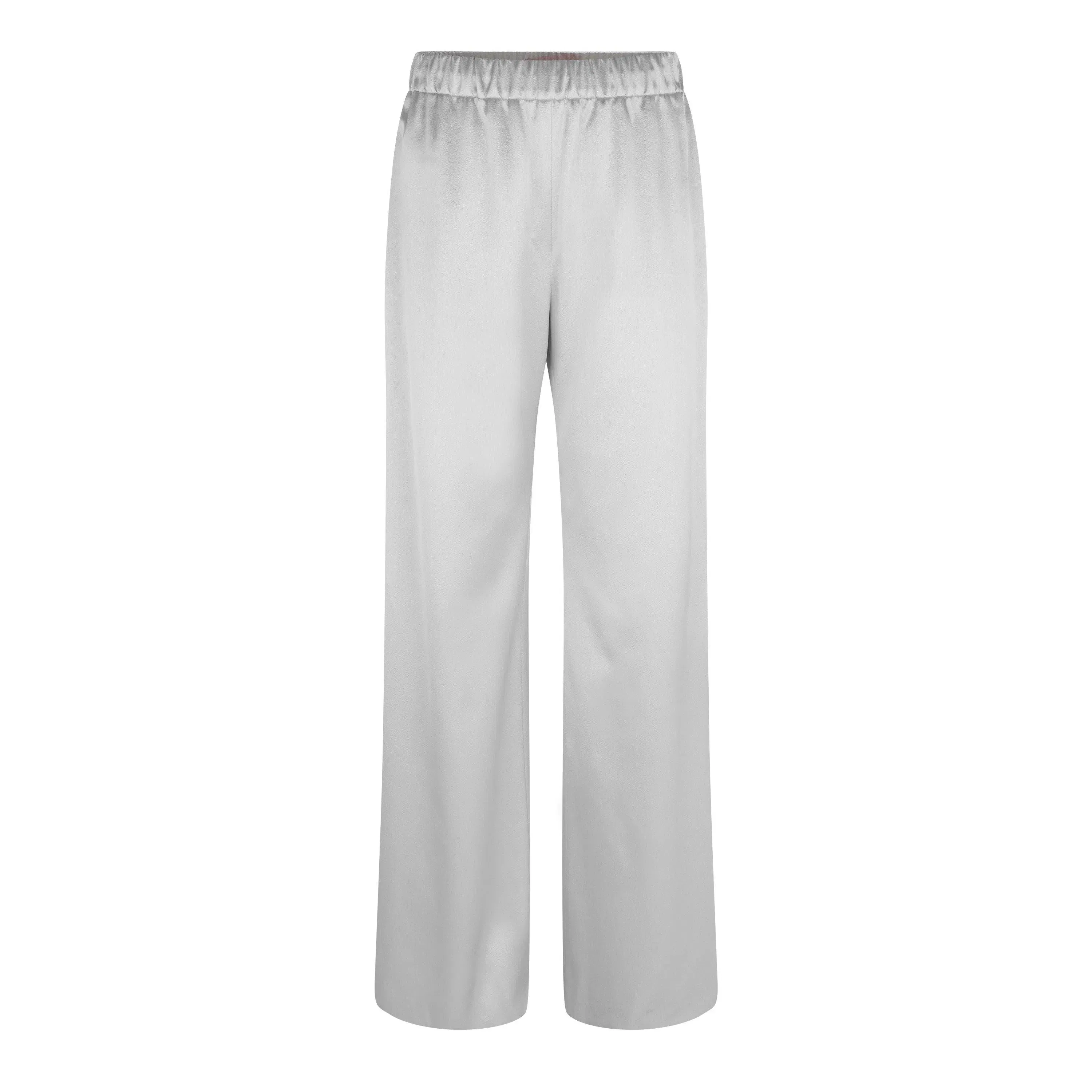 Val Satin Wide Leg Trousers