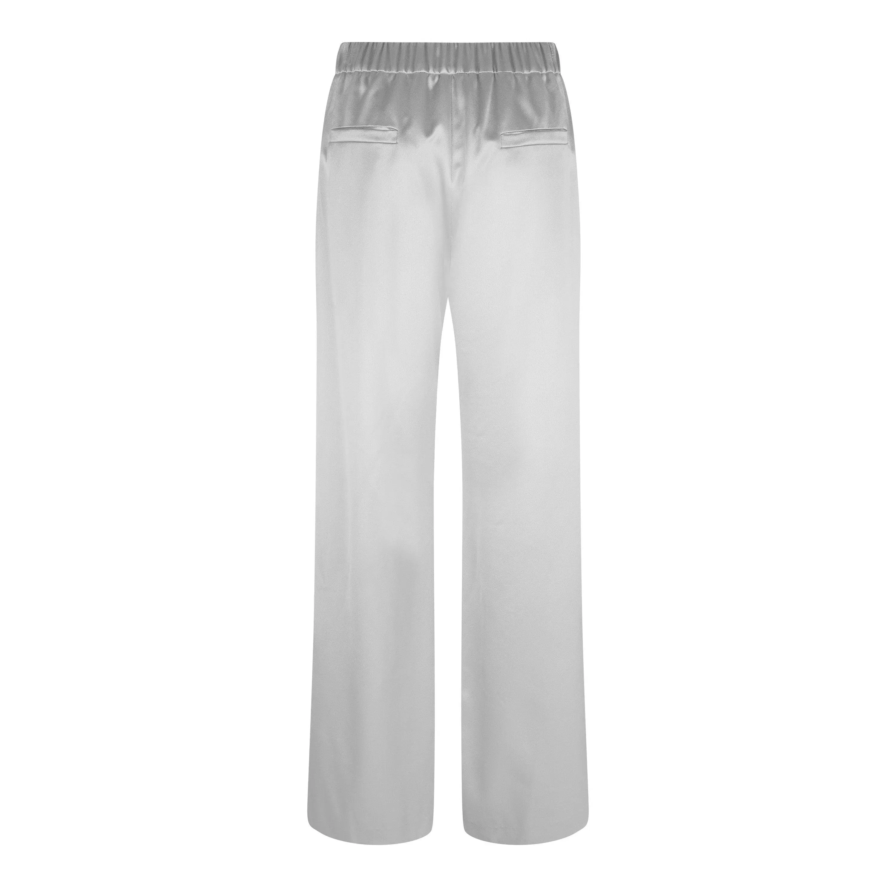 Val Satin Wide Leg Trousers