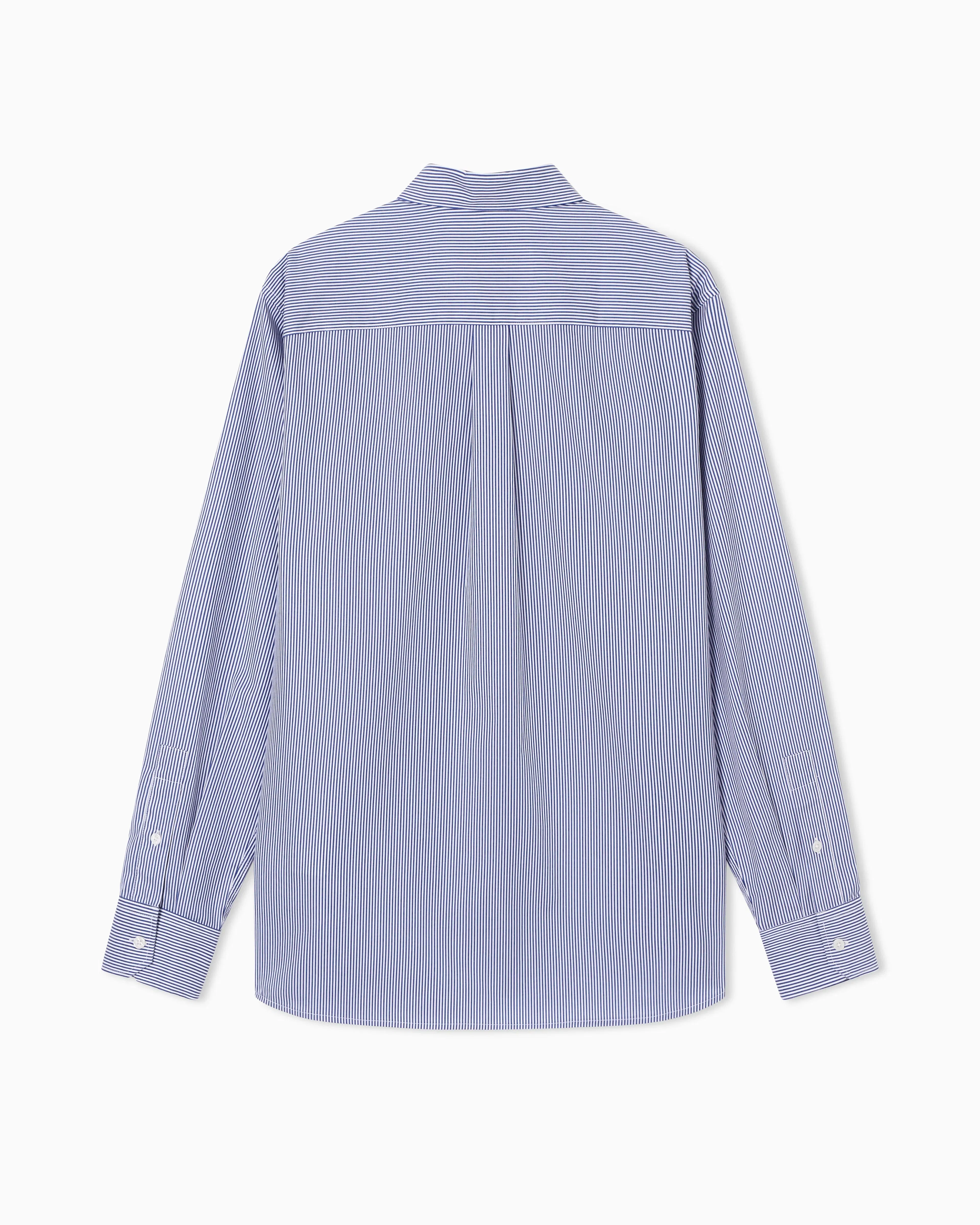 Emporio Armani Travel Essential striped button-down shirt