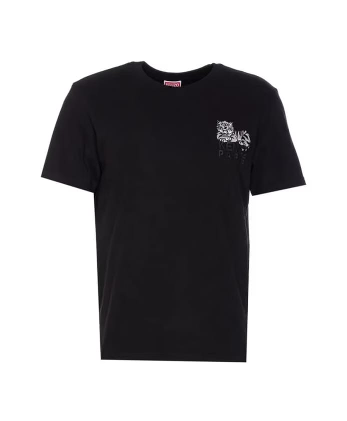 Kenzo Happy Tiger Embroid T-Shirt