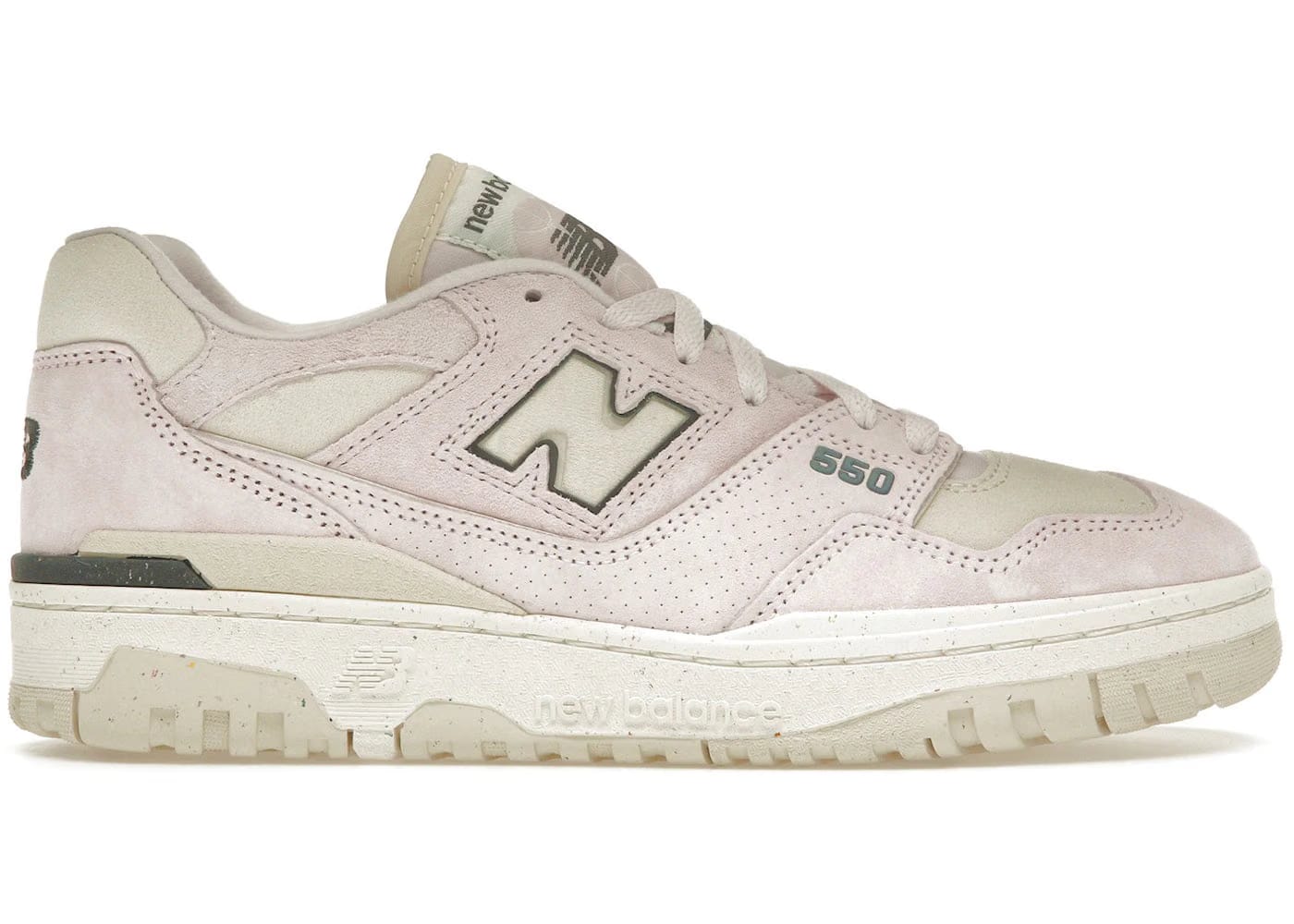New Balance 550 Linen Pink Granite Womens