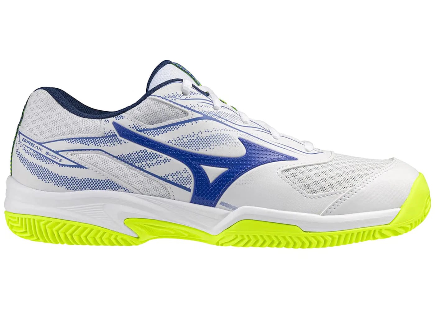 Mizuno Break Shot 5 Cc White Dazzling Blue Lightning